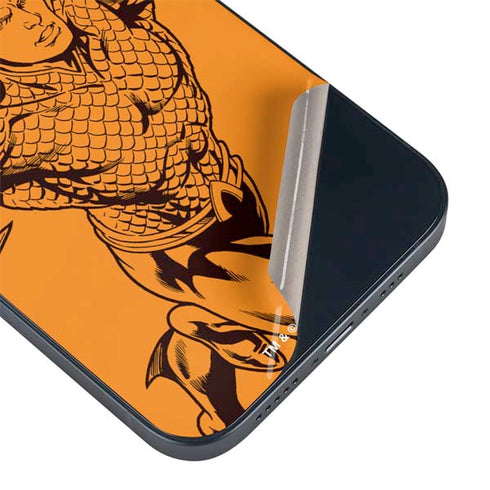 DC Comics Aquaman Comic Pop iPhone 14 Plus Skin